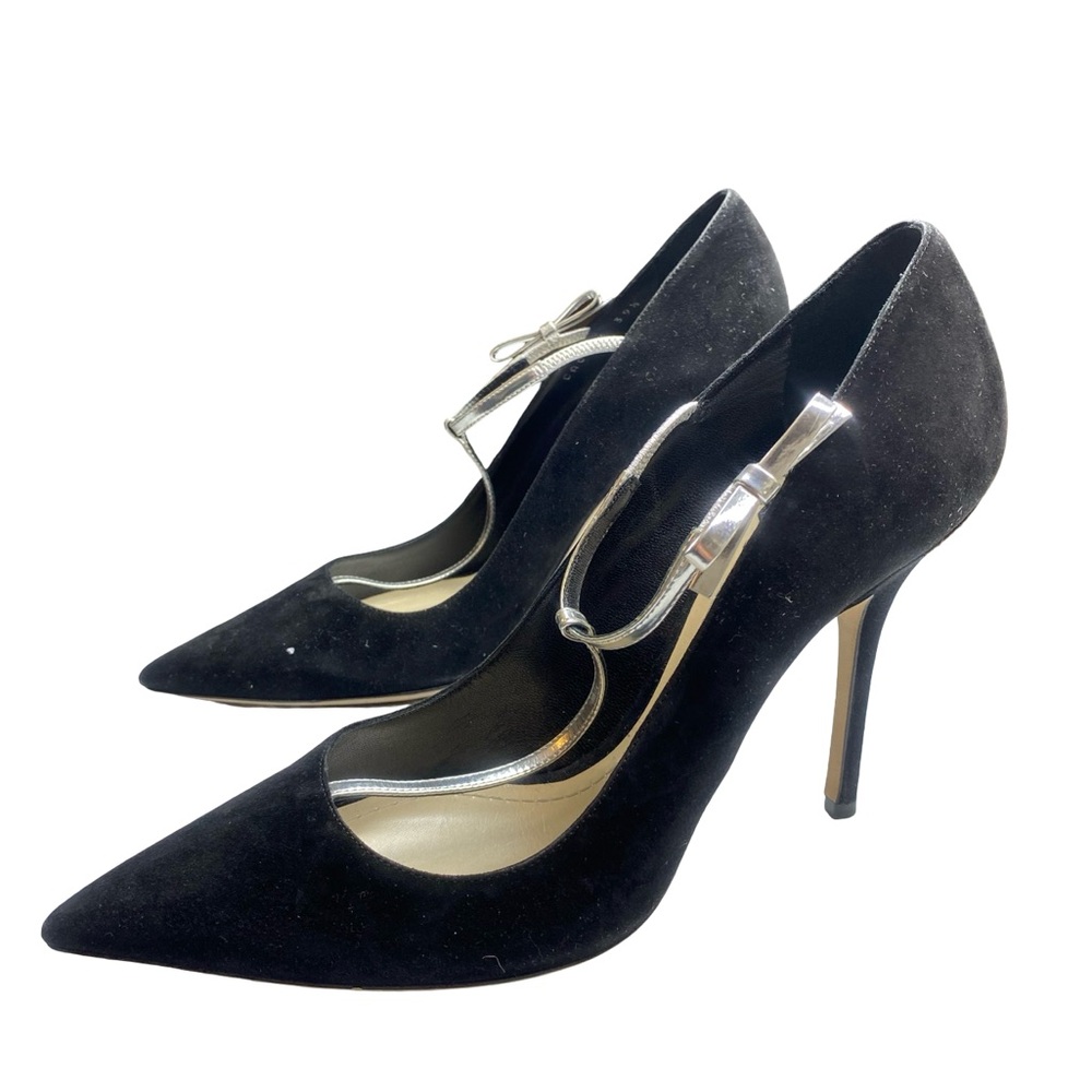 Dior Black and Silver Women's Heels - Picture 4 of 11